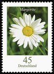 Dauerbriefmarkenserie Blumen: Margerite