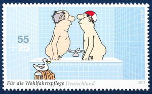 Die Herren im Bade