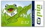 52 Cent-Marke Frosch