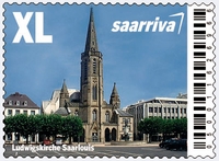 saarriva Briefmarke