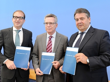 Bundesminister Gabriel, de Maizière, Dobrindt