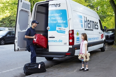 Hermes Gepäckzustellung