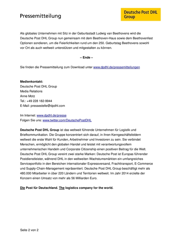 Pressemitteilung