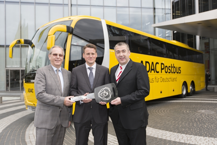 ADAC Postbus mit Meyer, Vlaskamp, Gerdes