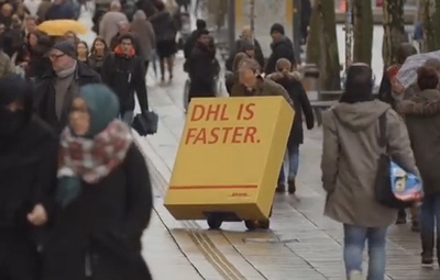 DHL is faster