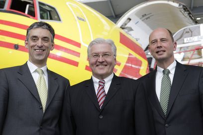 Frank Appel, Frank-Walter Steinmeier, Wolfgang Tiefensee