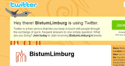 Twitter Bistum Limburg