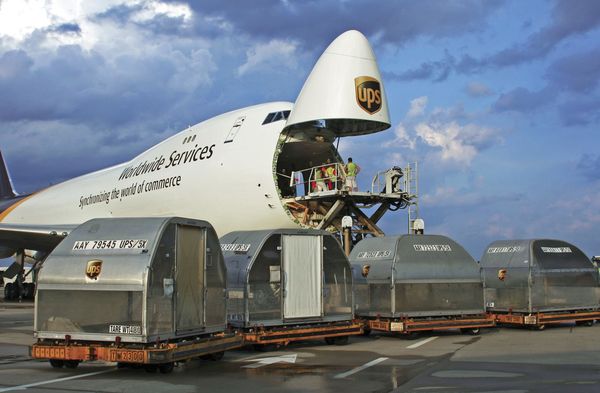 UPS-Flugzeug