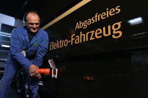 UPS-Fahrzeug