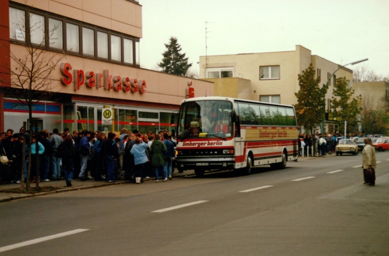 mit dem Bus wieder zurück