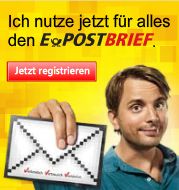 Werbung epost-Brief