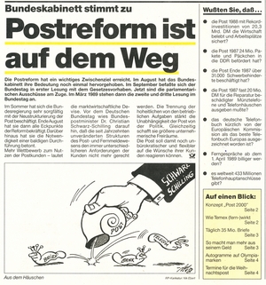 Postwurfsendung 3/1988 Seite 1