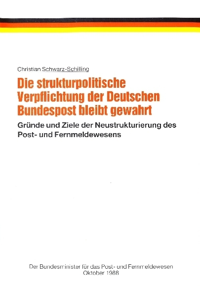 Broschüren-Titel Strukturpolitische Verpflichtung