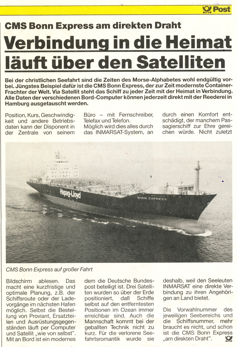 aus Zeitung für Postkunden 1/1989